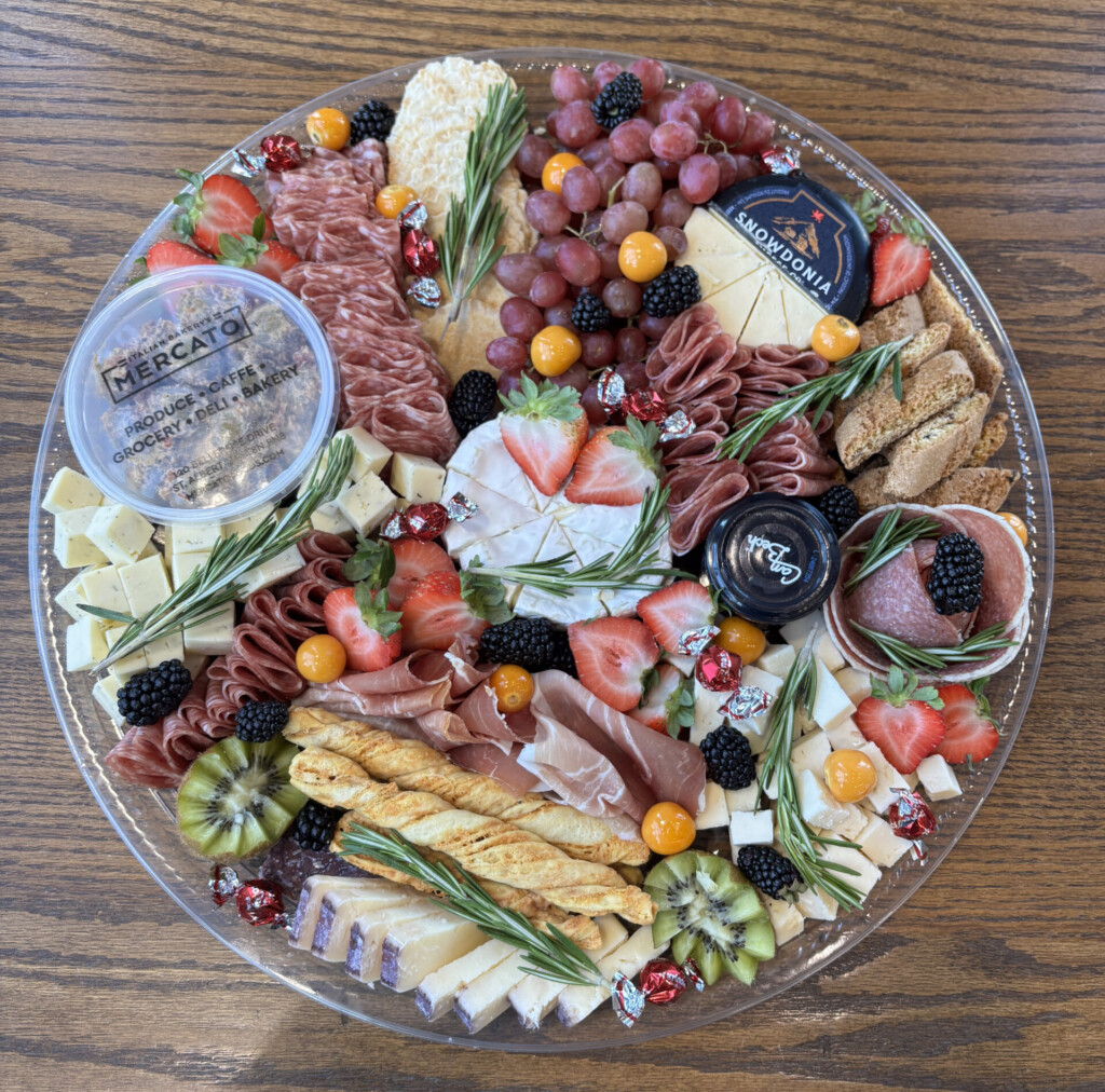Charcuterie platter at an italian market edmonton